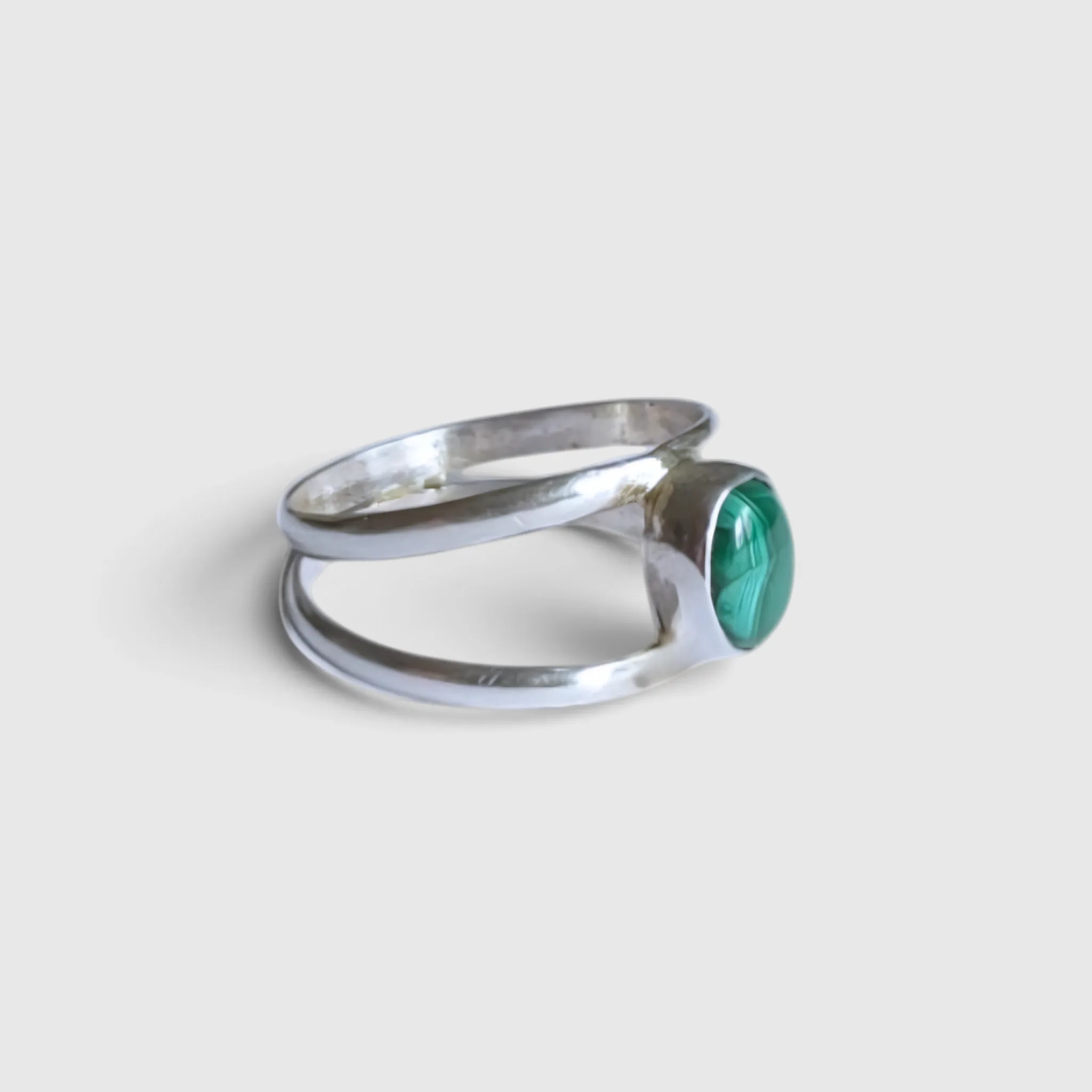 Product image of Malachite Silver Ring