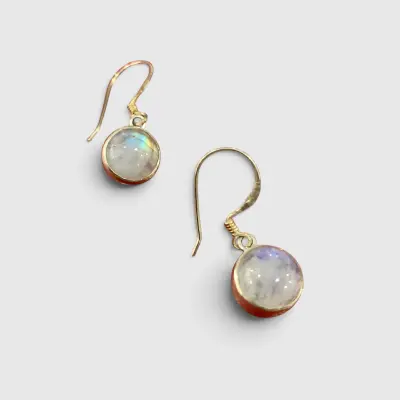 Moonstone Silver Dangle Earring...