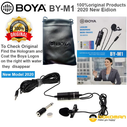 Product image of BOYA M1 BY- M1 Omnidirectional Condenser Lavalier Microphone