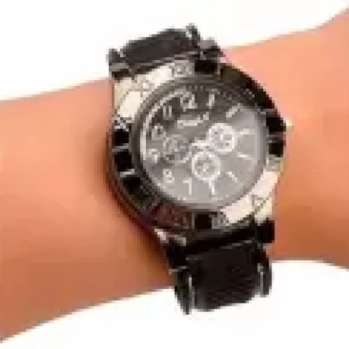 Product image of Lighter BBD Electronic Wrist Watch Cigarette Lighter USB Tobacco Smoking Cigarette Lighter  (Black)
