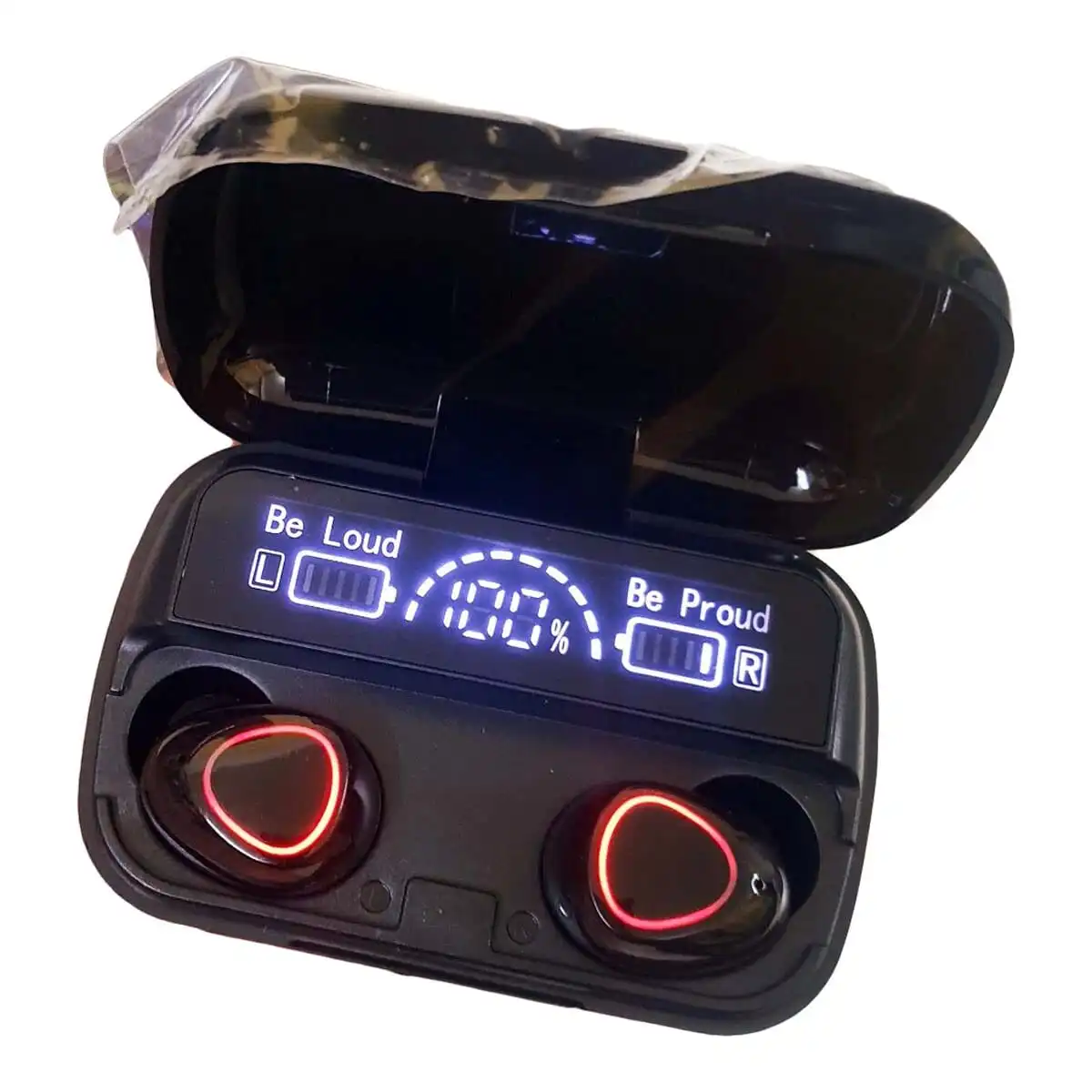 Product image of M10 TWS Earbuds for Music with 9D Effect and Charging Bin
