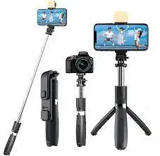 Product image of R1 Selfie Stick For Mobile With Tripod Bluetooth Remote