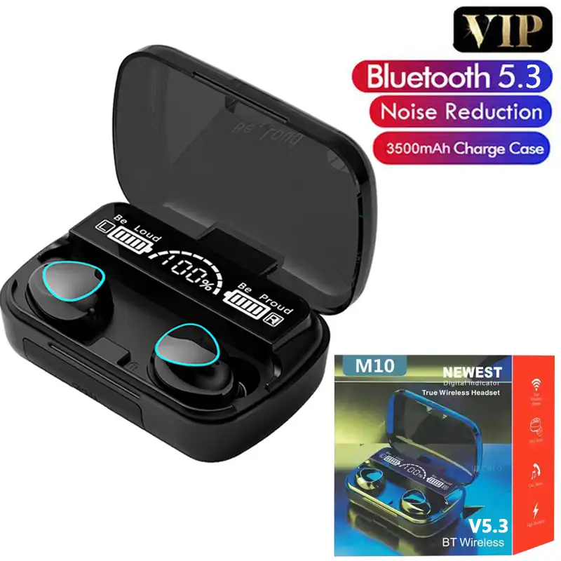Product image of M10 Tws Wireless Headphones Bluetooth | M10 Ultimate Wireless Earbuds - M10 Tws - Nepomart
