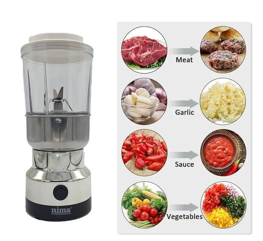 Product image of Nima Mini Mixer Grinder With Juicer Jar