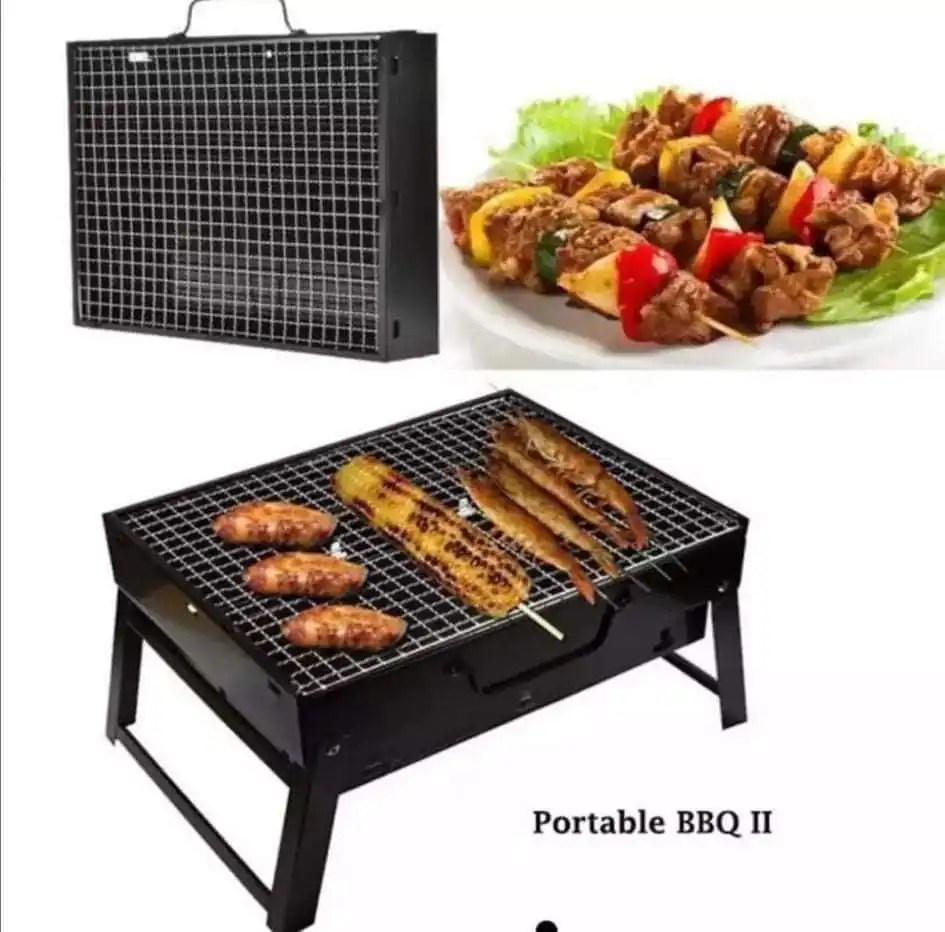 Product image of Mini Portable Barbecue Grill Charcoal Manual BBQ/ Outdoor Heating Camping Stove / By ShopHill