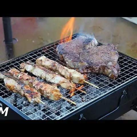 Product image of Mini Portable Barbecue Grill Charcoal Manual BBQ/ Outdoor Heating Camping Stove / By ShopHill