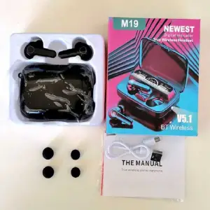 Product image of M19 Earbuds Wireless Bluetooth Earbuds