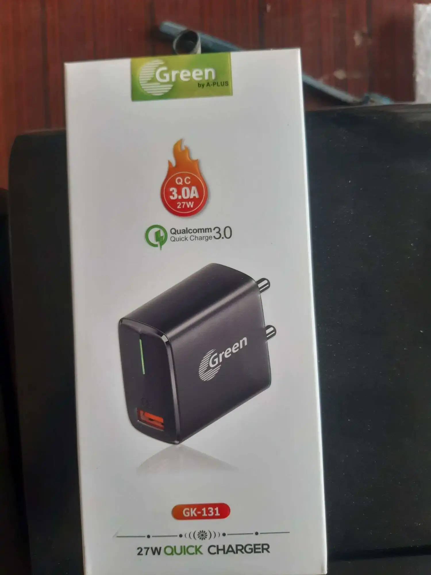 Product image of "Green By A-Plus 27 W Quick Charger