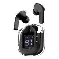 Product image of TWS Bluetooth Earbuds with Display | Transparent Design | 30 Hrs Playtime with