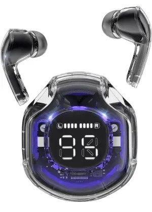 Product image of Earbuds Transparent TWS Bluetooth Earbuds BT Gaming
