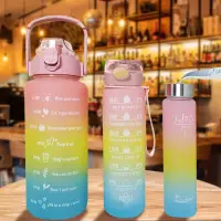 Product image of 3 in 1 Water Bottles Lock Feature & Top Lid For Office/Home/Sports/outdoor - Water Bottles
