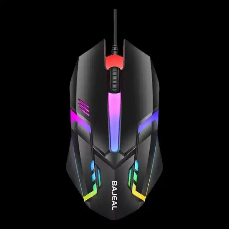 Product image of Gaming Mouse With RGB LED Light | 2400dpi 10M Clicks Wired Gaming Mouse