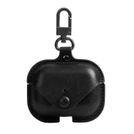 Product image of Protective Leather case for Apple AirPods Pro Soft Leather Cover with Keychain Hook
