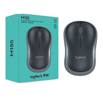 Product image of Logitech Wireless Optical Mouse  (2.4GHz Wireless, Black)