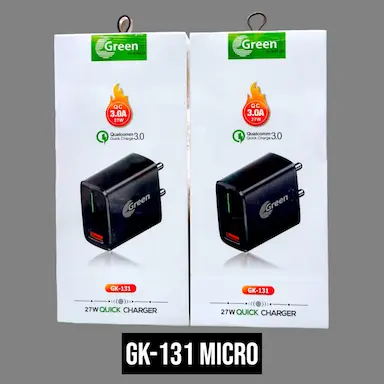 Product image of GK-131 l MICRO l Charger l GREEN