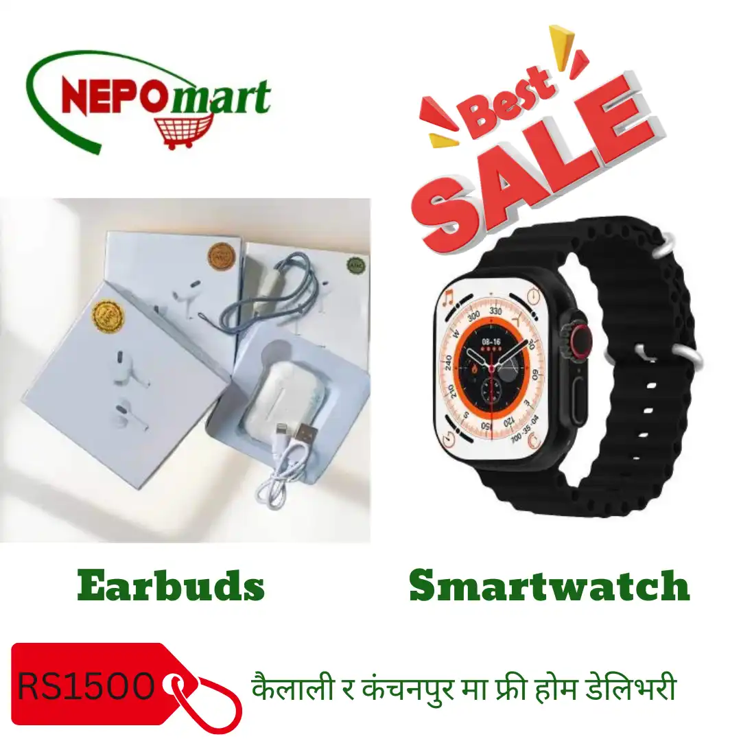 Product image of T800 Ultra Smartwatch &Tws Wireless Bluetooth Airbuds Charging Case Super Sound