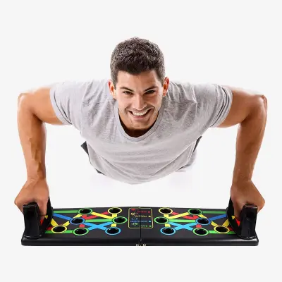 Product image of 12 In 1 Foldable Multifunction Training Push Up Board |Home Gym Equipment