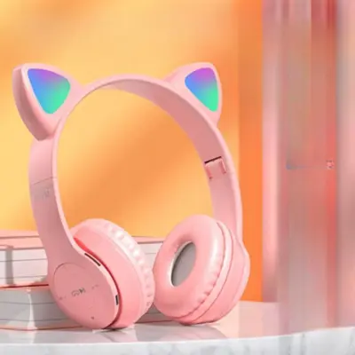 Product image of P47M Cat Ear Design Bluetooth 5.0 Wireless Headphone