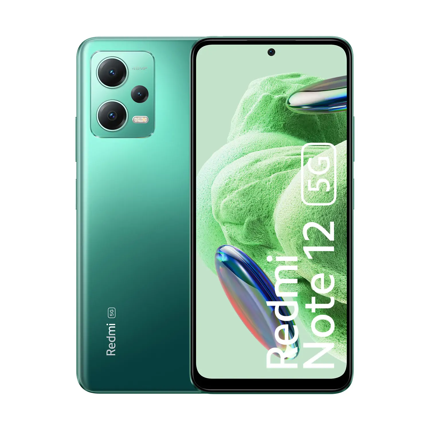 Product image of Redmi Note 12 5G (Frosted Green, 8GB | 256GB)