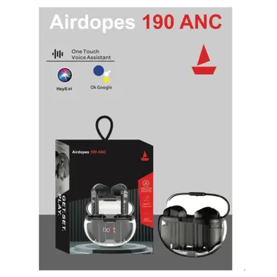 Product image of Airdops 190 ANC earbuds bluetooth 5.3 Clear Call Touch Control