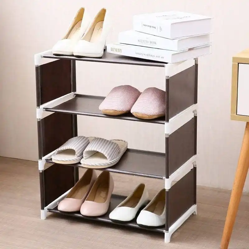 Product image of 4 Layer Shoe Rack ( Random print )