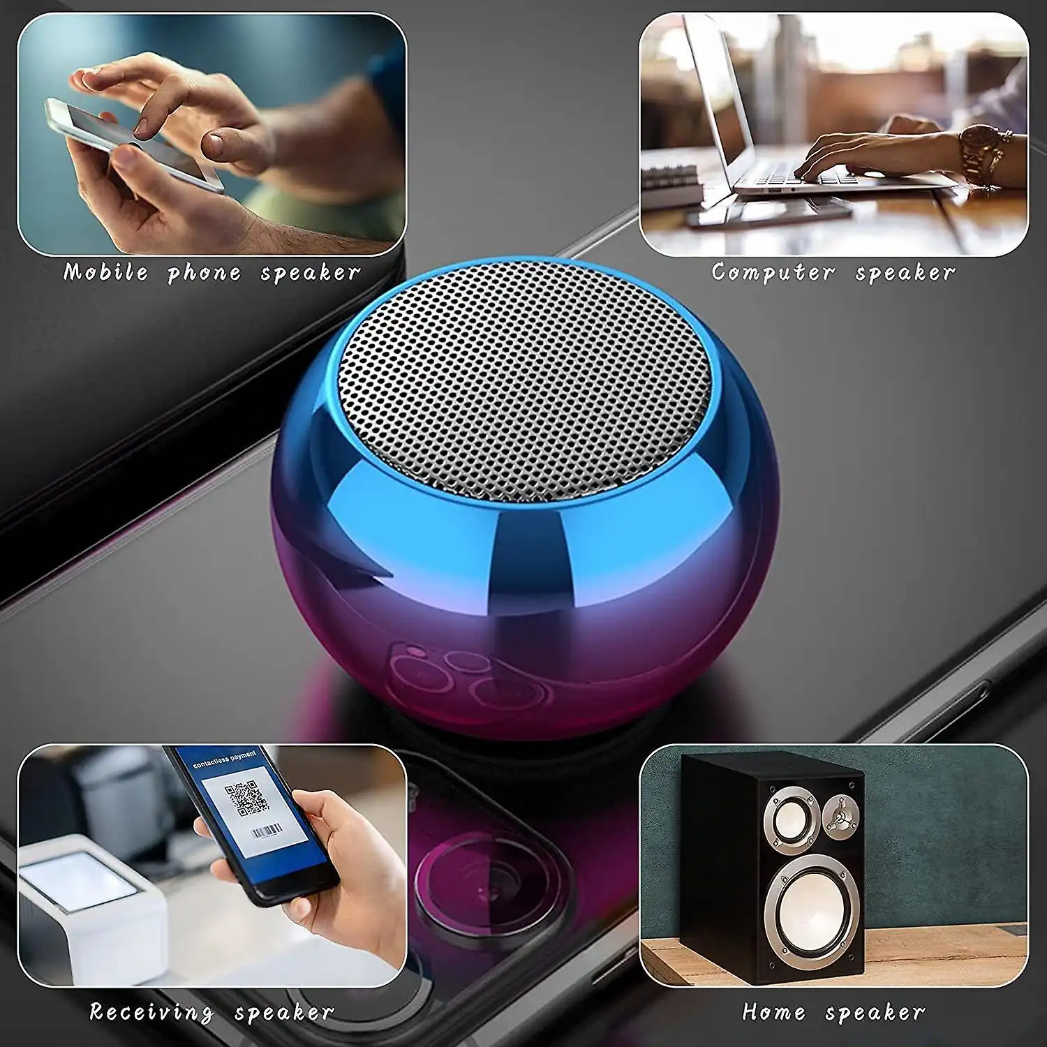 Product image of Harman M3 Mini Portable Bluetooth Speaker | Pocket Size Portable Mini Bluetooth Speaker