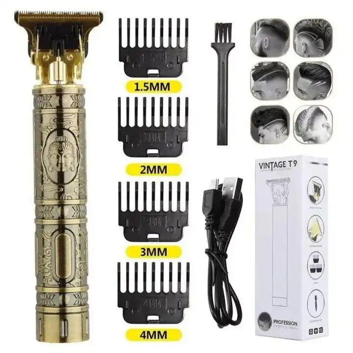Product image of Vintage T9 Hair Clipper Professional Electric Hair Trimmer Barber Shaver