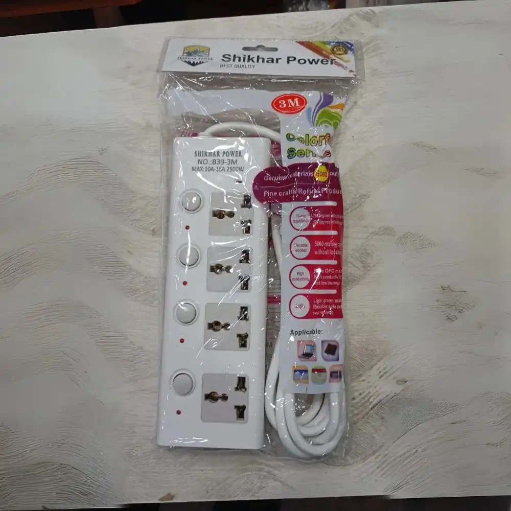 Product image of Shikhar Power B-39 3M MAX: 10A-16A 2500W MultiPlug