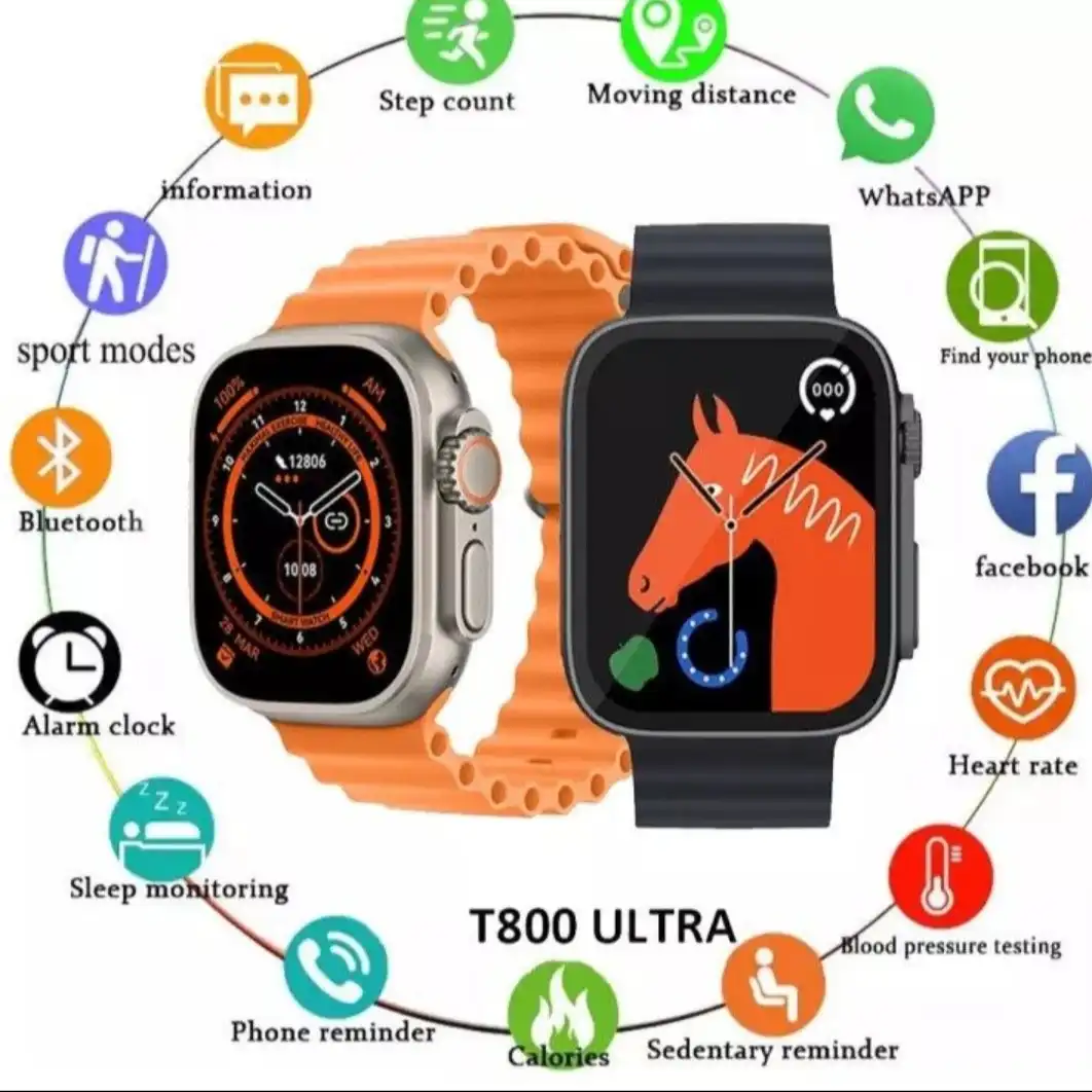 Product image of T800 Ultra Smartwatch With Bluetooth Calling Function For Men/Women 1.99 inch Full Display