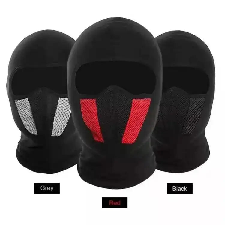 Product image of 3in 1 Rider's Combo Offer, KTM Gloves + M1 Full Ninja Mask + Windproof Chest Guard