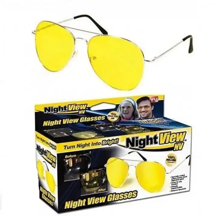 Product image of Yellow Glasses Night Vision Sunglass Hd