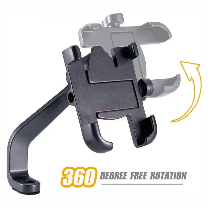 Product image of Full Metal Body Bike & Scooty 360 Degree Rotating Mobile Holder Stand for Bicycle,