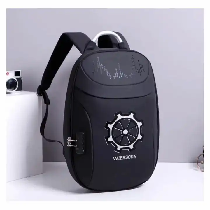 Product image of Waterproof Antitheft Wiersoon Laptop Bag Travel Bag for Men Riders - Bags |