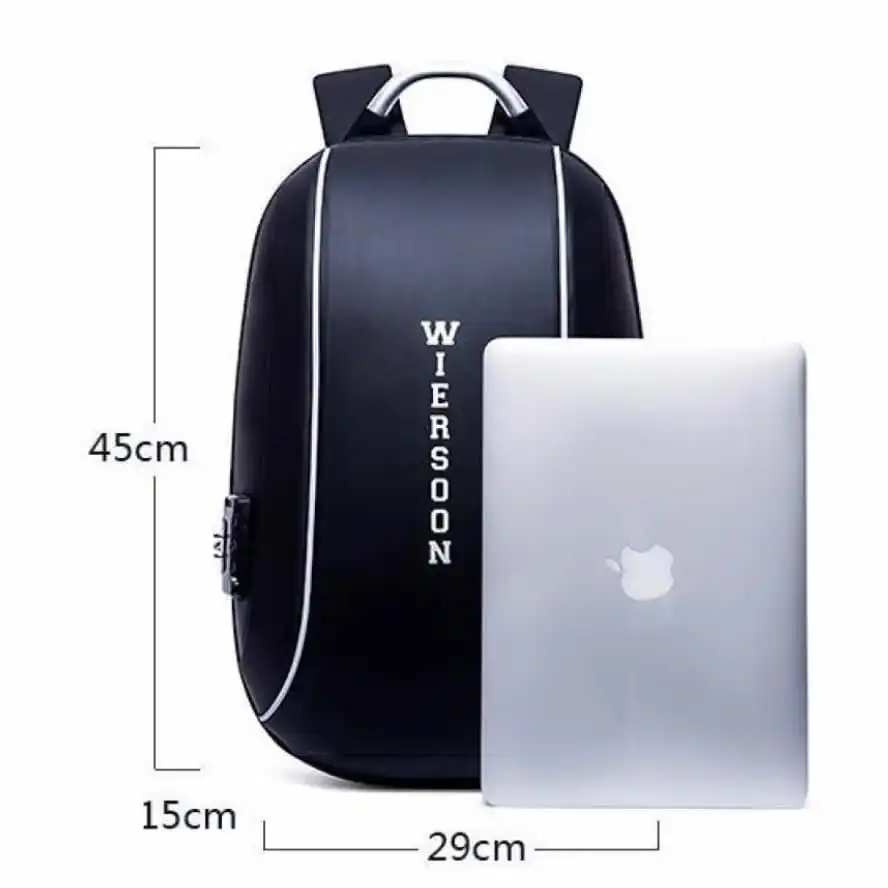 Product image of Waterproof Antitheft Wiersoon Laptop Bag Travel Bag for Men Riders - Bags |