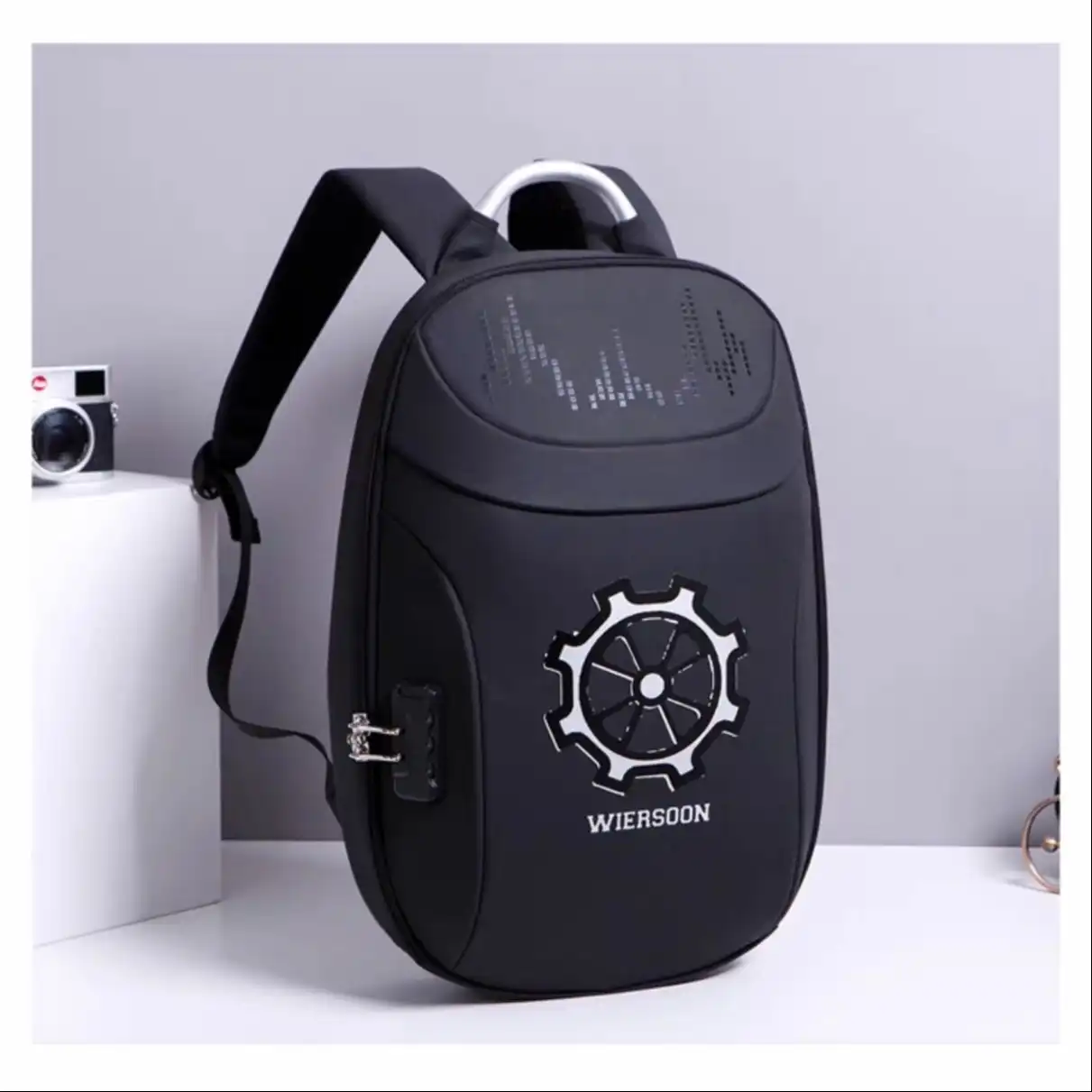 Product image of Waterproof Antitheft Wiersoon Laptop Bag Travel Bag for Men Riders - Bags |
