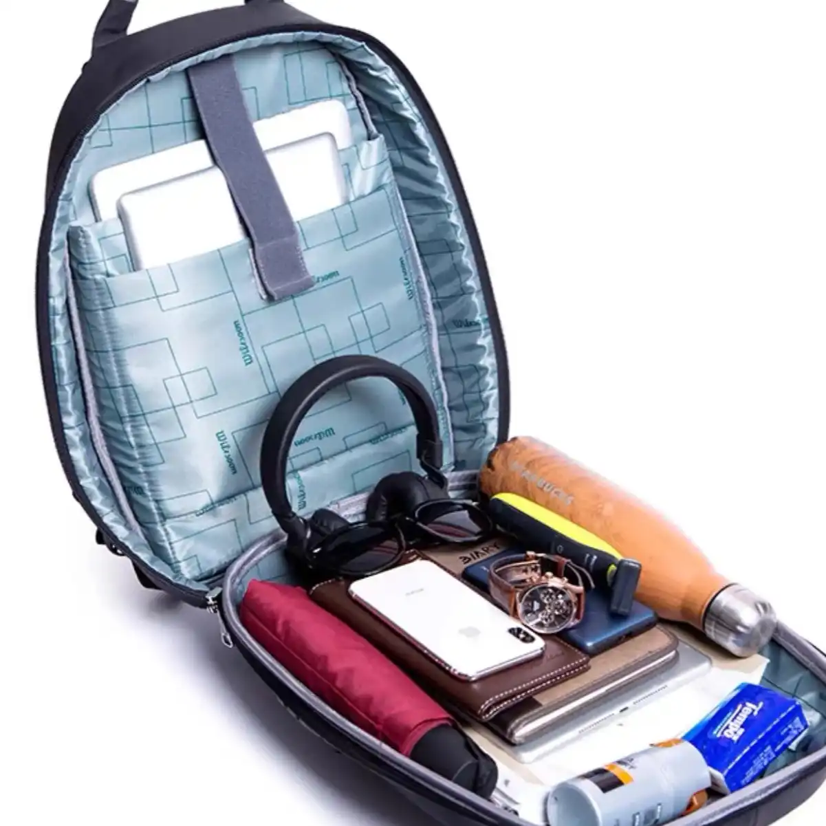 Product image of Waterproof Antitheft Wiersoon Laptop Bag Travel Bag for Men Riders - Bags |