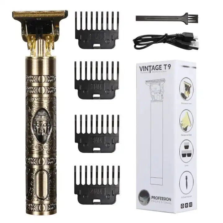 Product image of Vintage T9 Hair Clipper Professional Electric Hair Trimmer Beard Cutting Machine for Men