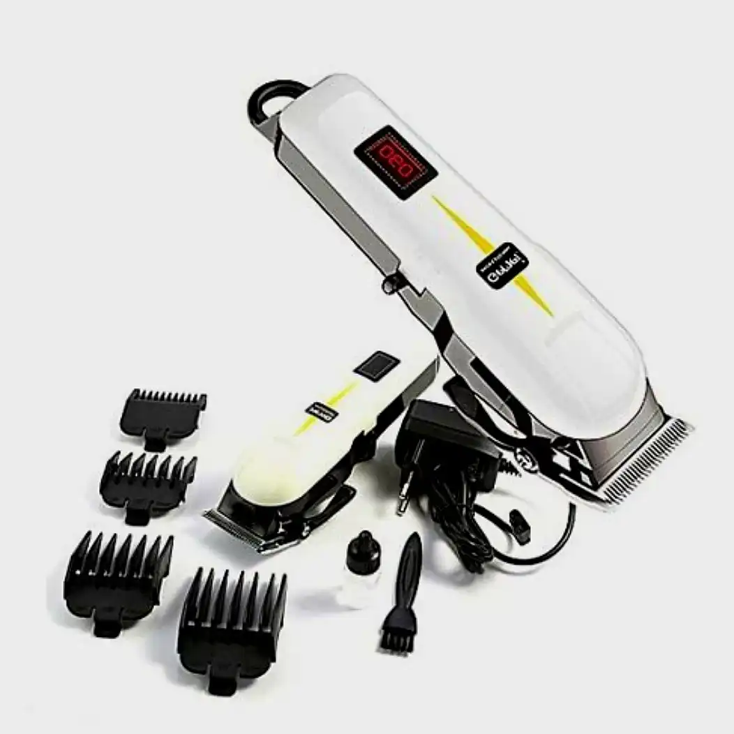 Product image of Geemy Professional Hair Clipper, Rechargeable Hair Cutting Machine,  Hair Clipper Gm 6008