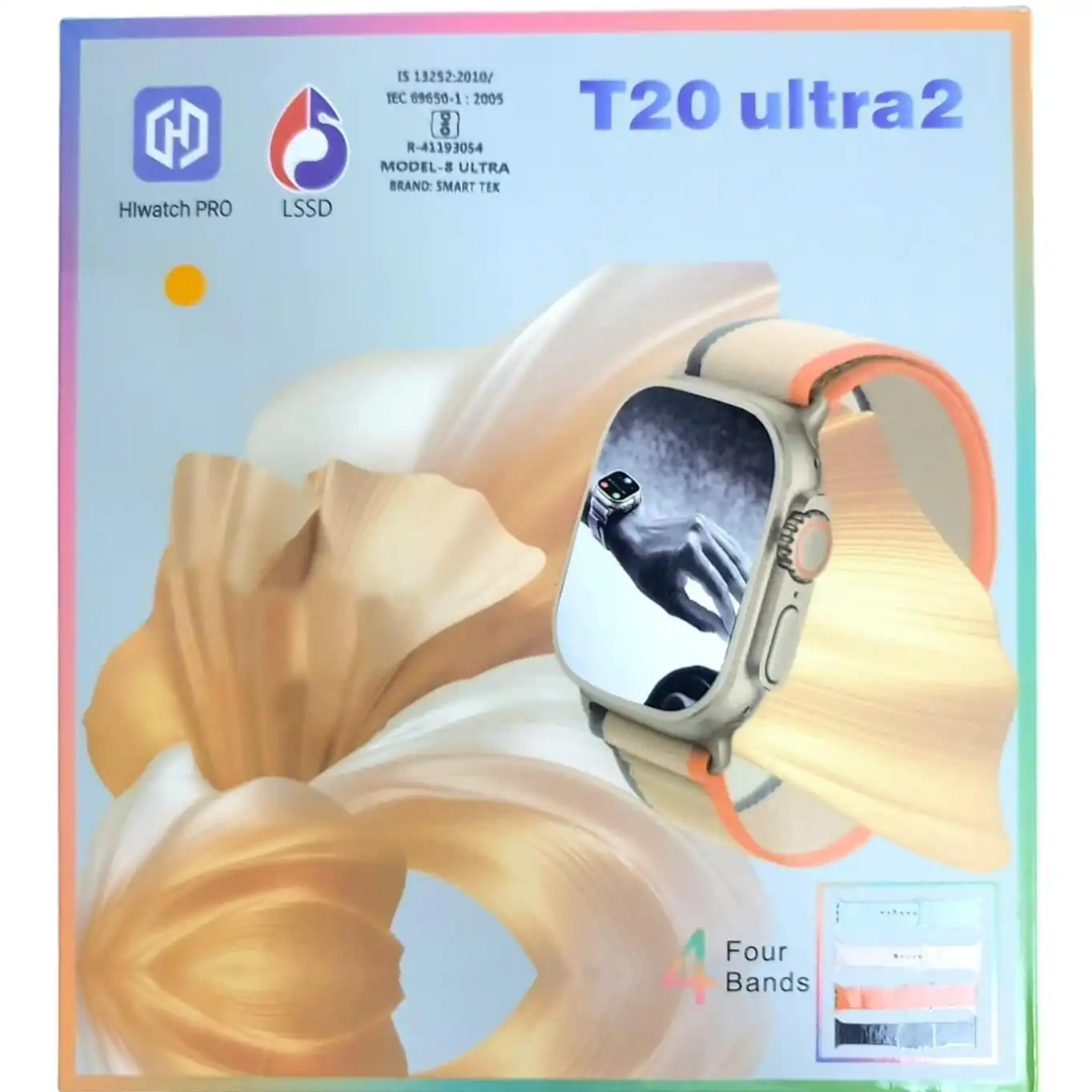 Product image of T20 Ultra 2 Bluetooth Calling Smart Watch with Heart and Sports Monitaring with 4 Bands