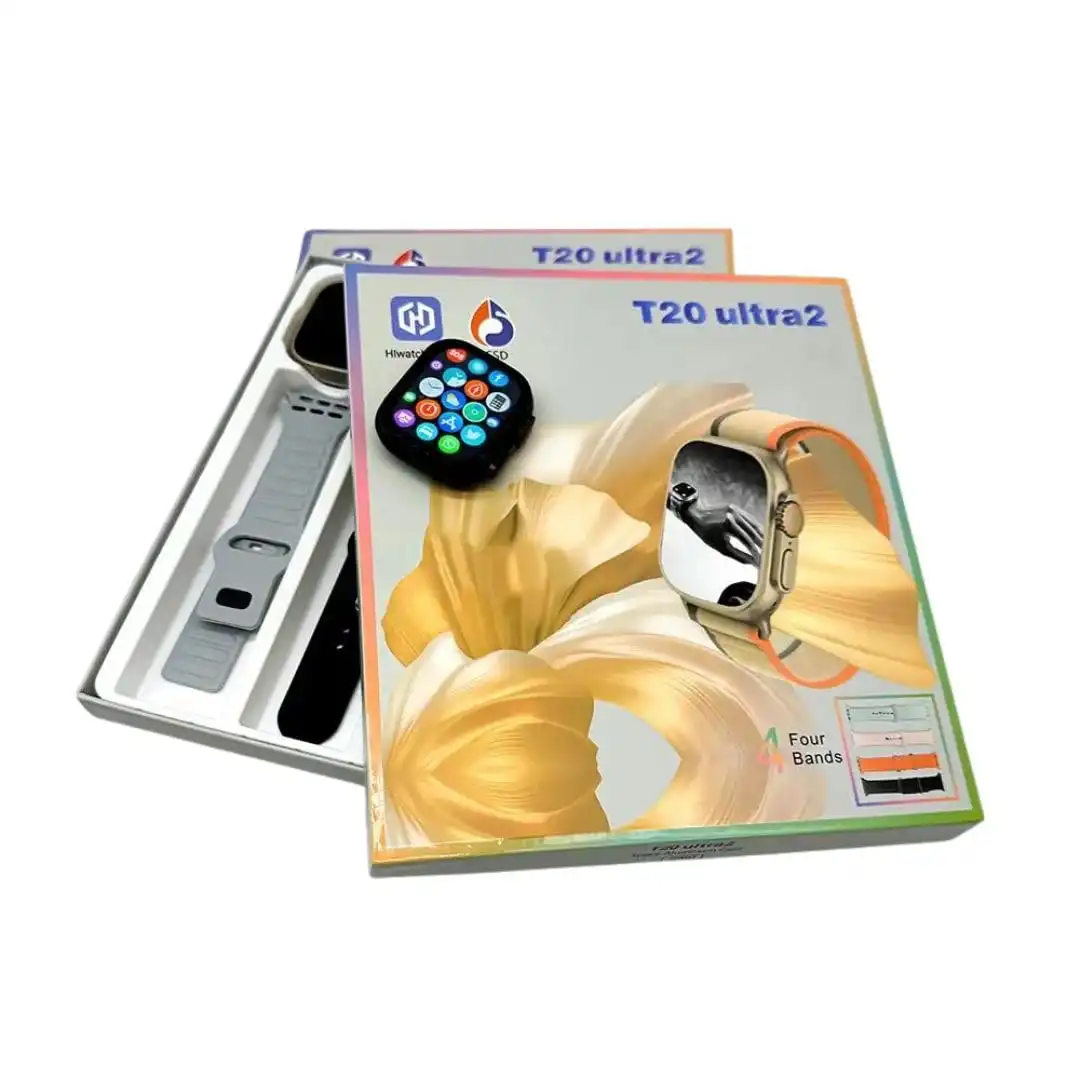 Product image of T20 Ultra 2 Bluetooth Calling Smart Watch with Heart and Sports Monitaring with 4 Bands