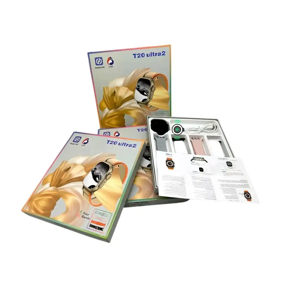 Product image of T20 Ultra 2 Bluetooth Calling Smart Watch with Heart and Sports Monitaring with 4 Bands