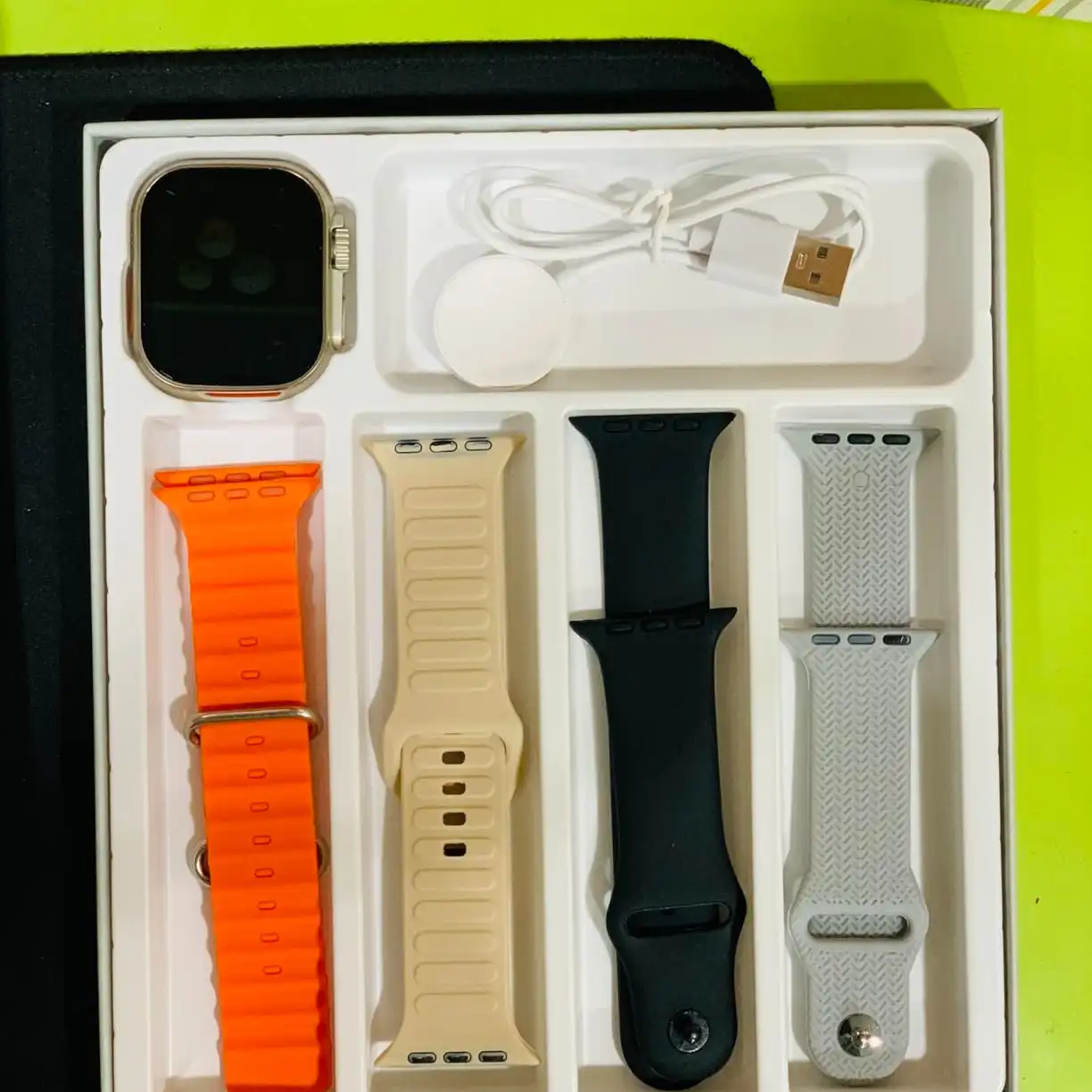 Product image of T20 Ultra 2 Bluetooth Calling Smart Watch with Heart and Sports Monitaring with 4 Bands