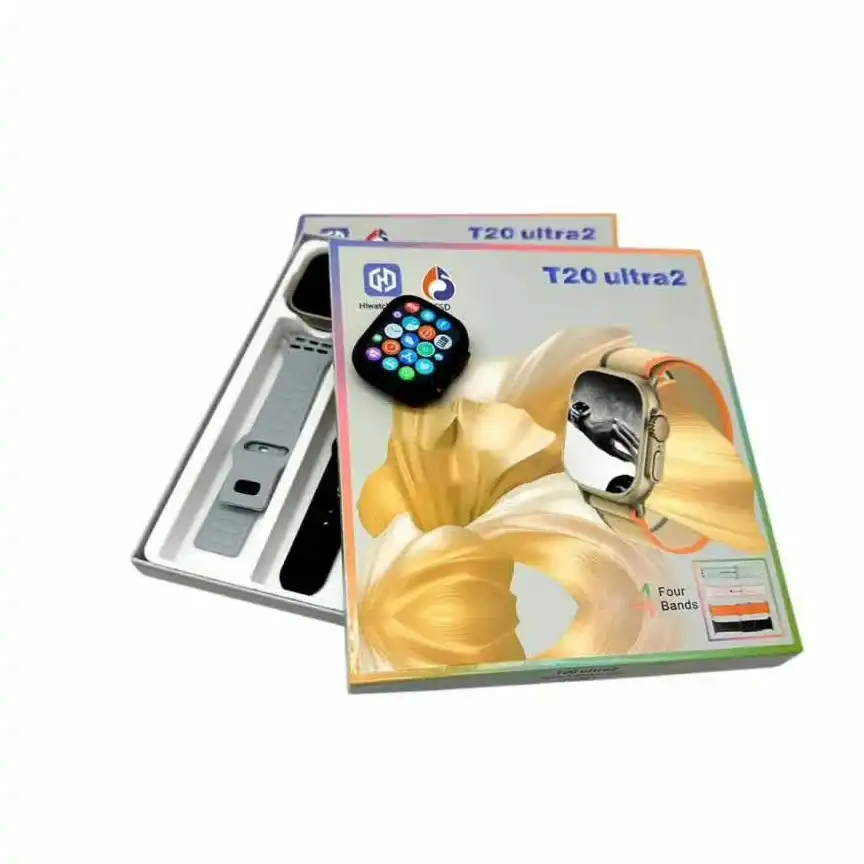 Product image of T20 Ultra 2 Bluetooth Calling Smart Watch with Heart and Sports Monitaring with 4 Bands