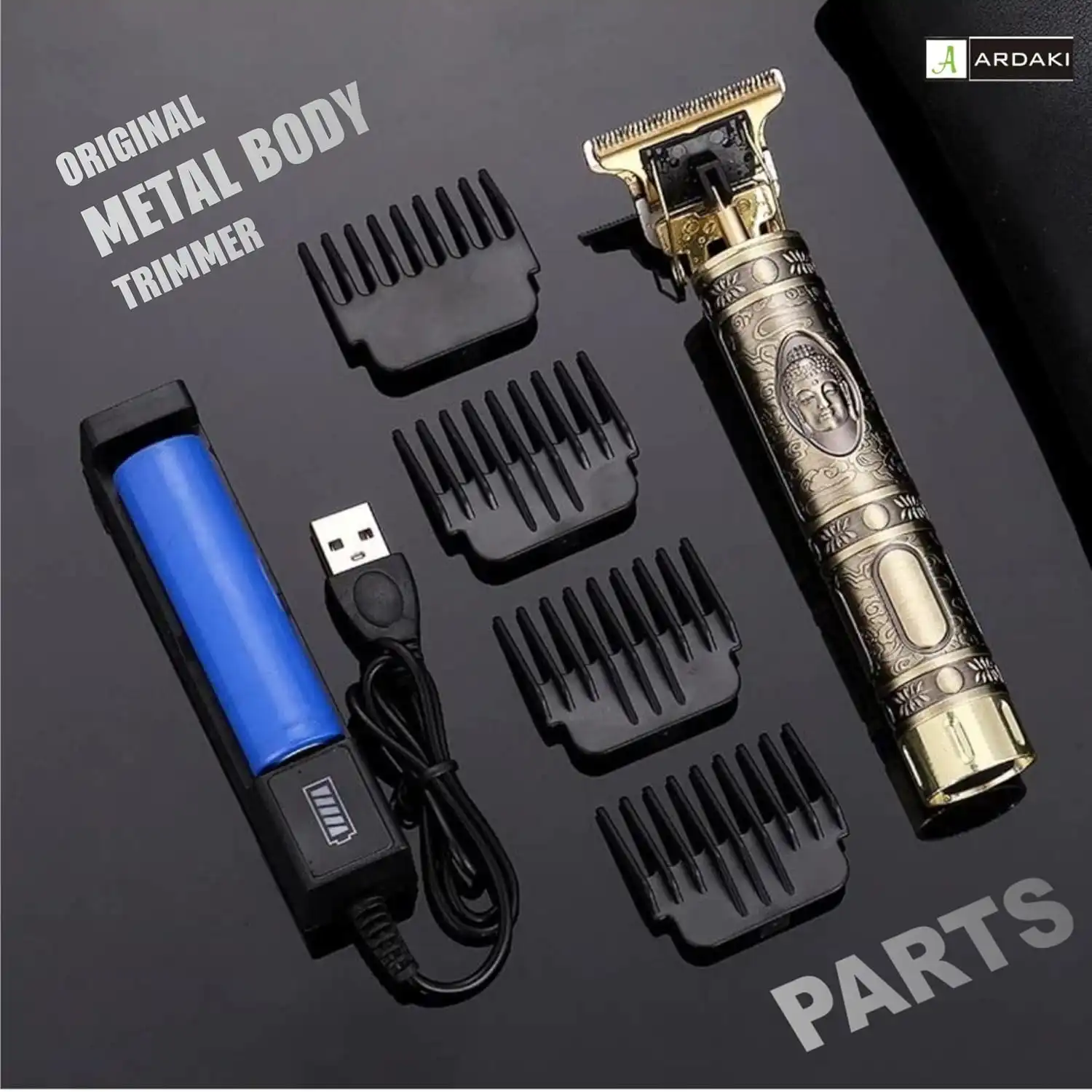 Product image of Trimmer For Men, Professional Hair Clipper,Close Cut Precise Hair Machine, Body Trimmer (Metal Body)