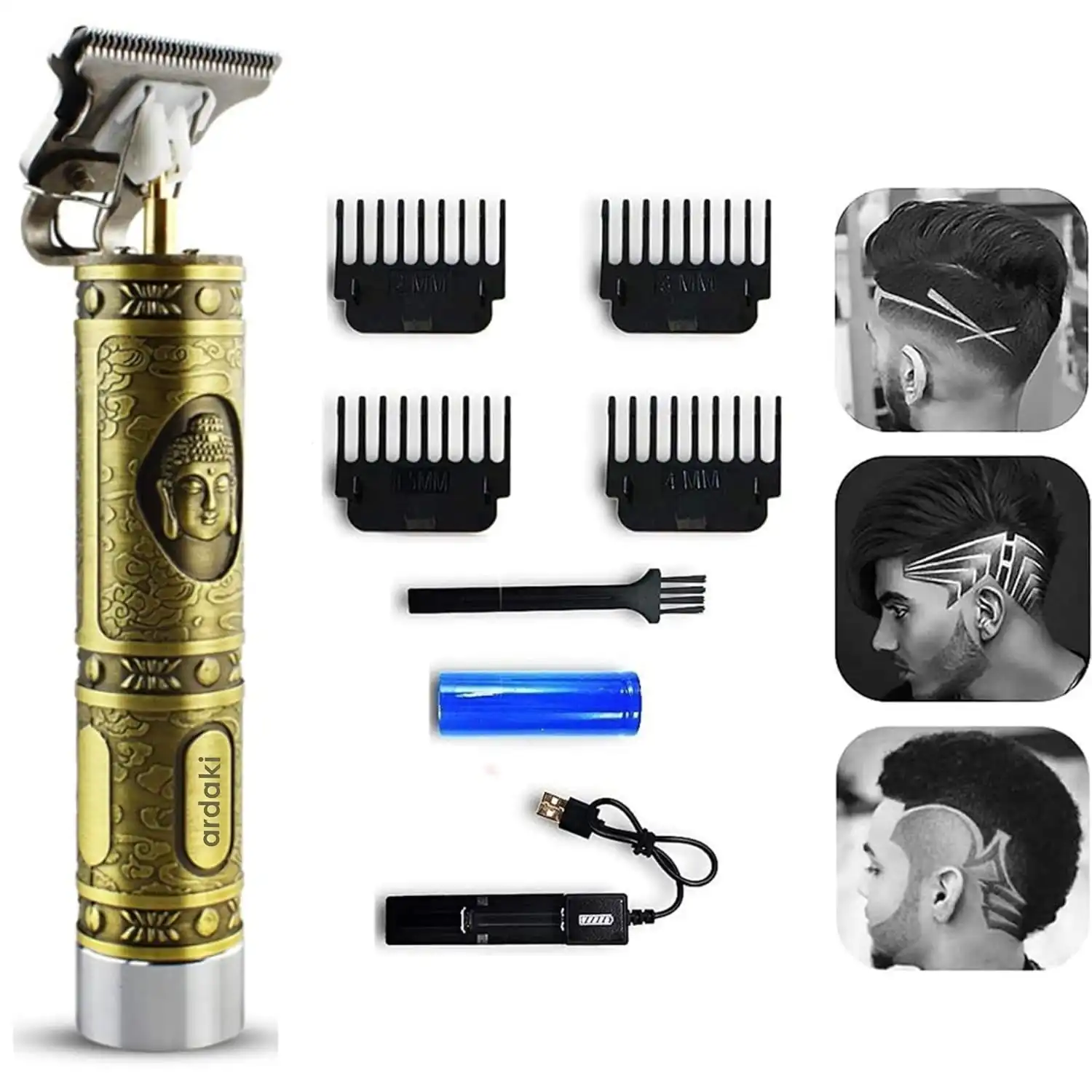 Product image of Trimmer For Men, Professional Hair Clipper,Close Cut Precise Hair Machine, Body Trimmer (Metal Body)