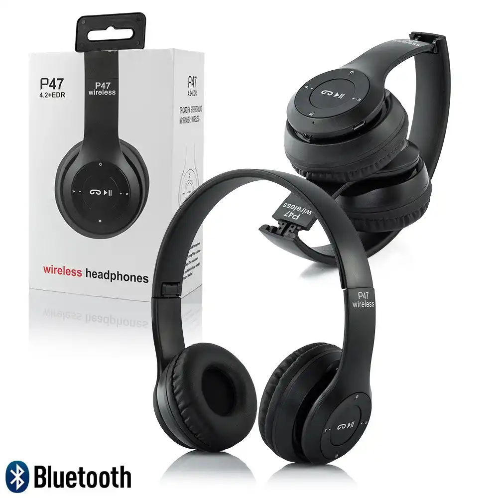 Product image of P47 Bluetooth Wireless Headphones – Stylish, Functional & Affordable ( Colour Many More)
