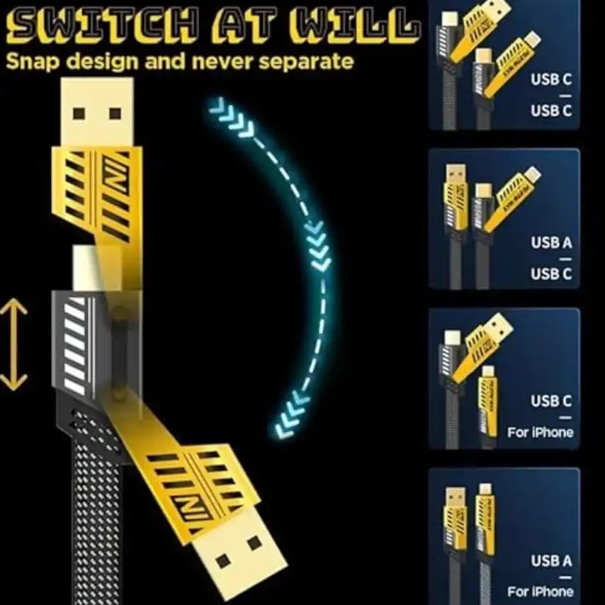 Product image of 4 in 1 Fast Charging Cable