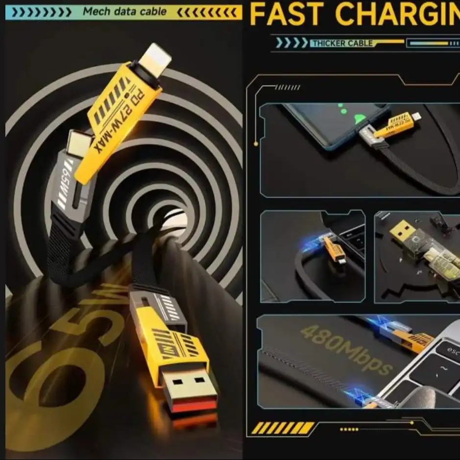 Product image of 4 in 1 Fast Charging Cable