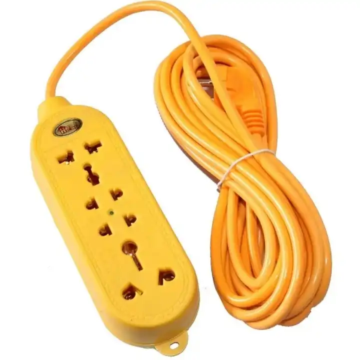 Product image of Multiplug Power Cord -4 Socket, | Heavy Duty Extension Cord With - Up to 2000W