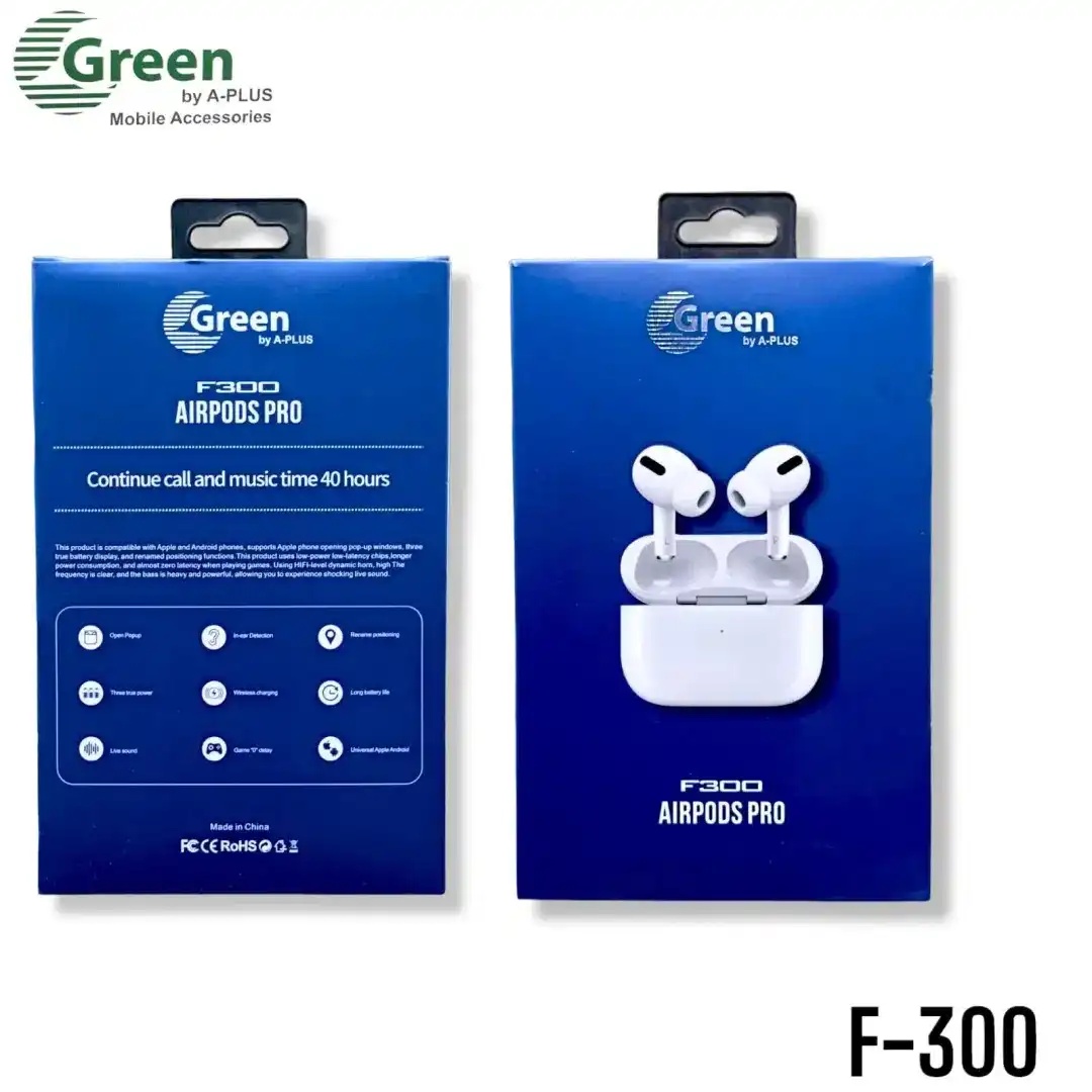 Product image of Green F300 TWS wireless Earbuds